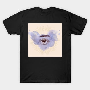 Watercolor Eye Looking in your soul T-Shirt